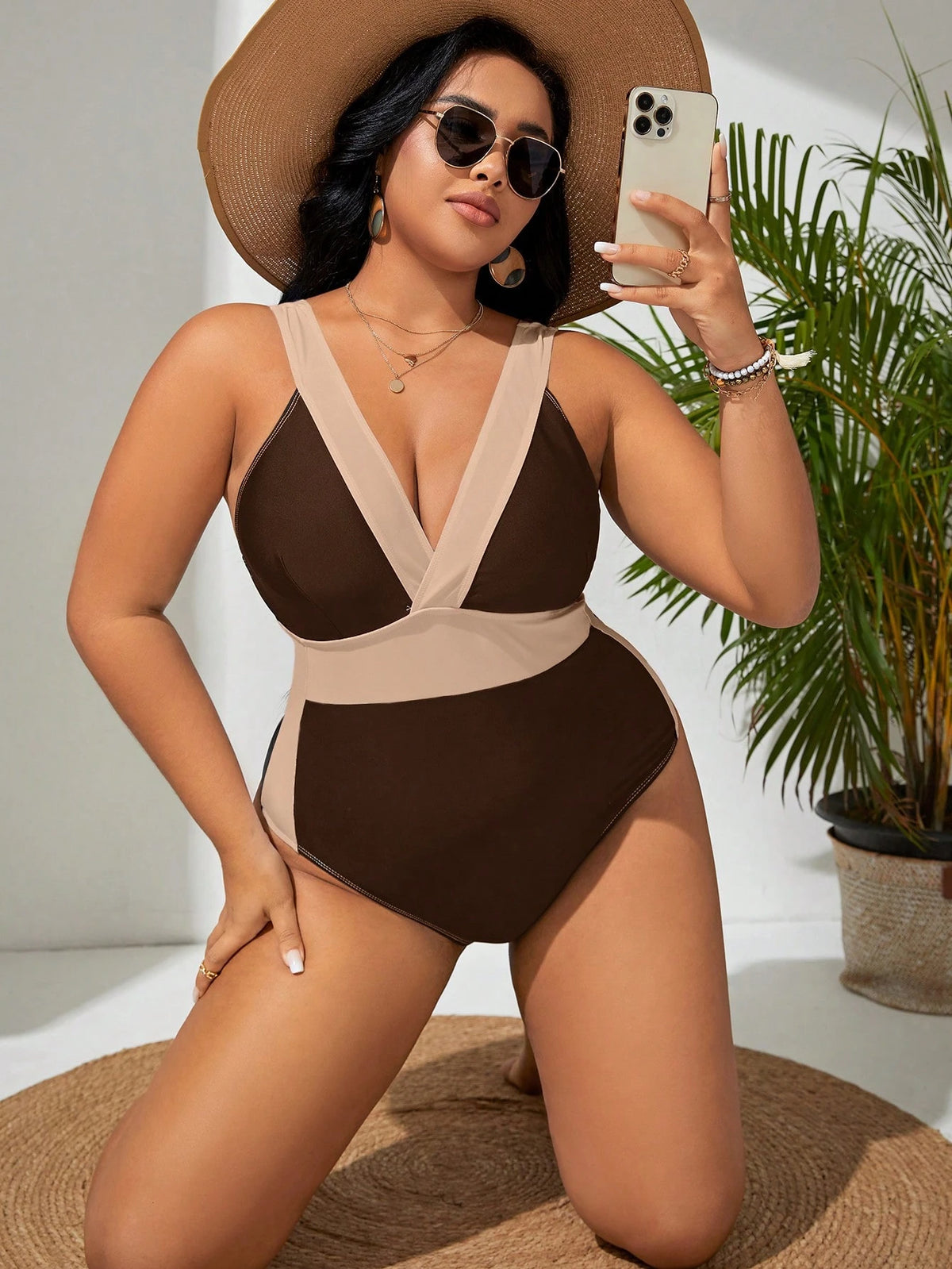 Maiô Feminino Plus Size Bianca