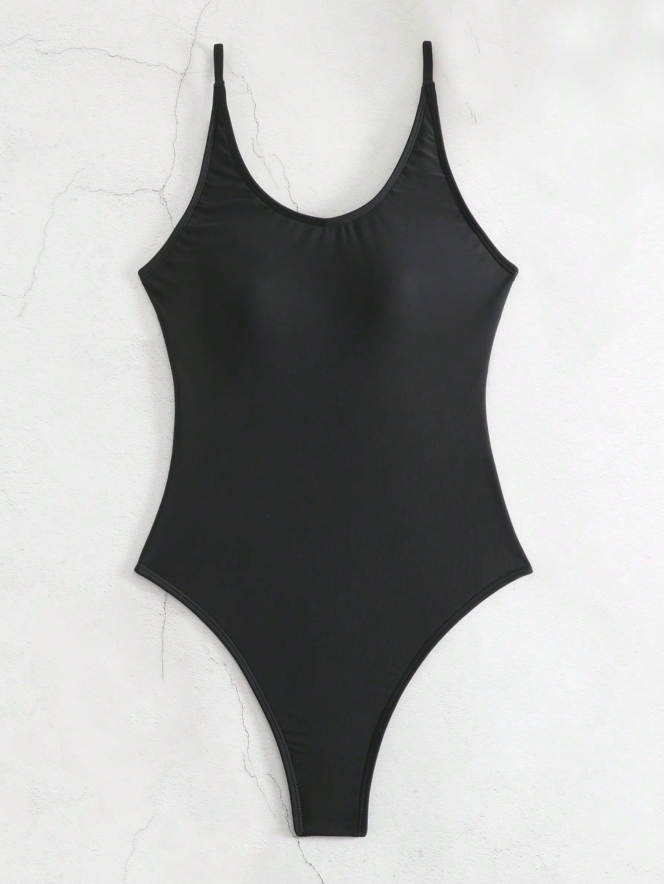 Maiô Feminino  Com Decote Redondo E Ajuste Perfeito