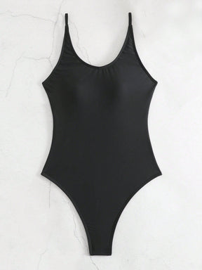 Maiô Feminino  Com Decote Redondo E Ajuste Perfeito