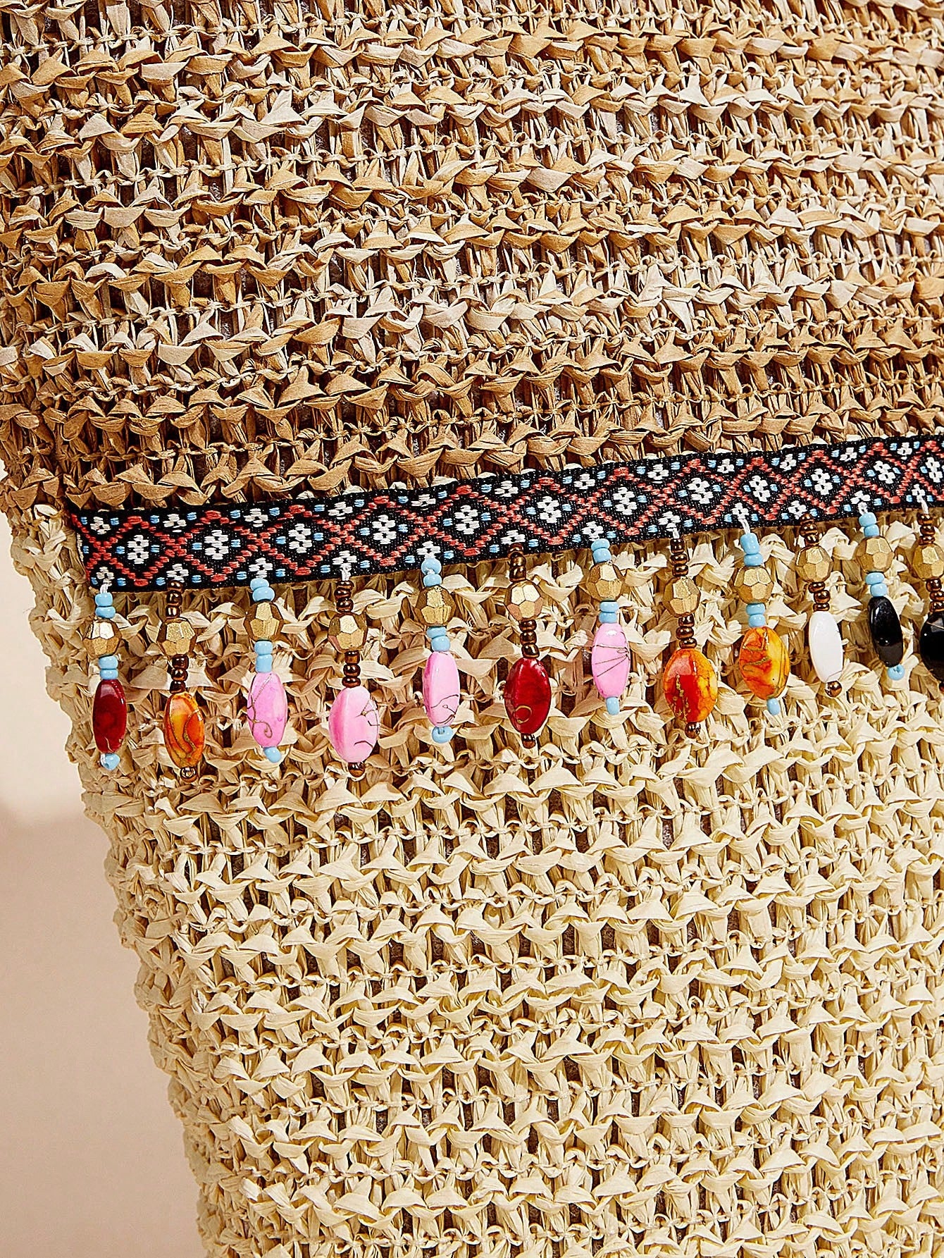  Bolsa Evile Casual, Bolsa Trançada Grande