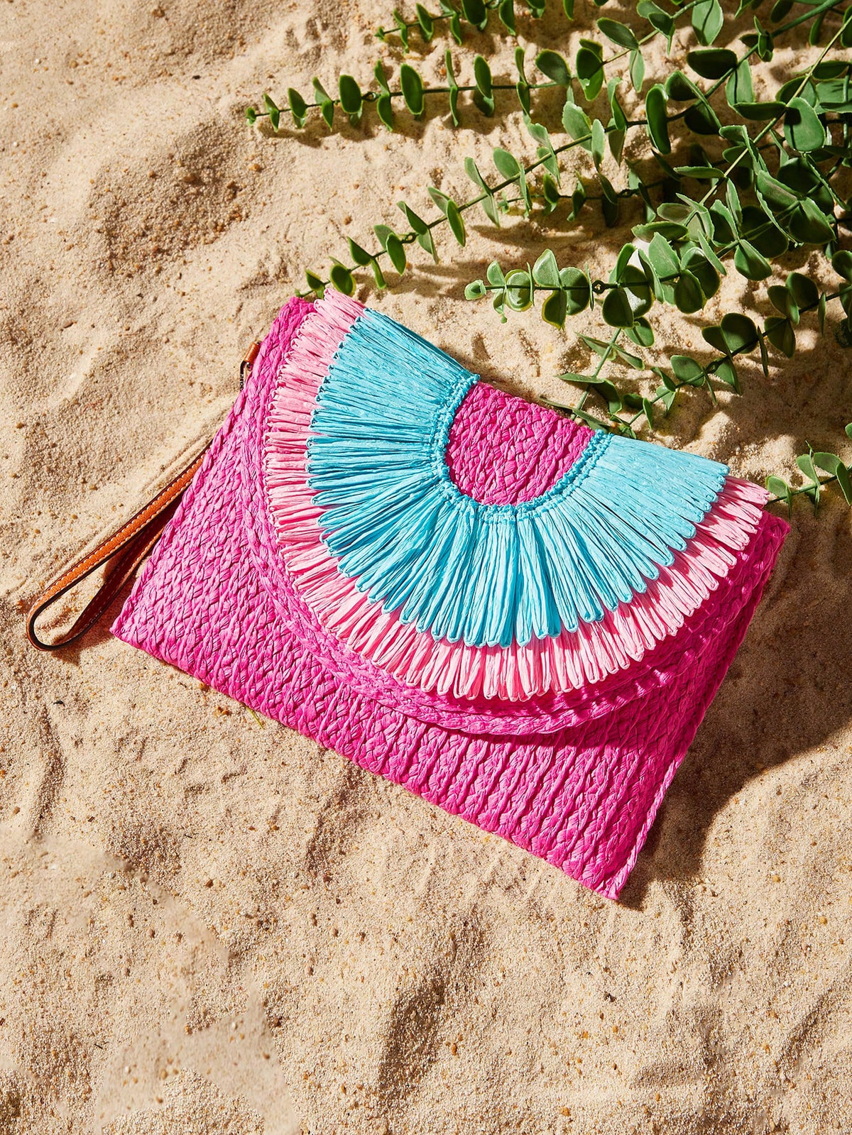  Bolsas Clutch Femininas, Bolsa de Palha, Moda, Elegante, Simples, Personalizada