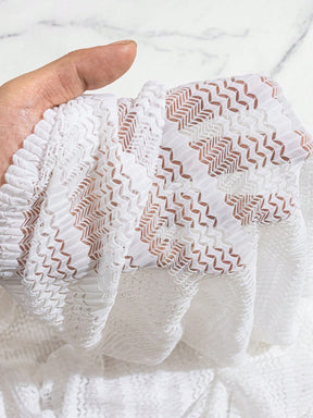 Saída de Praia Sofia  Vestido feminino oco fora do ombro