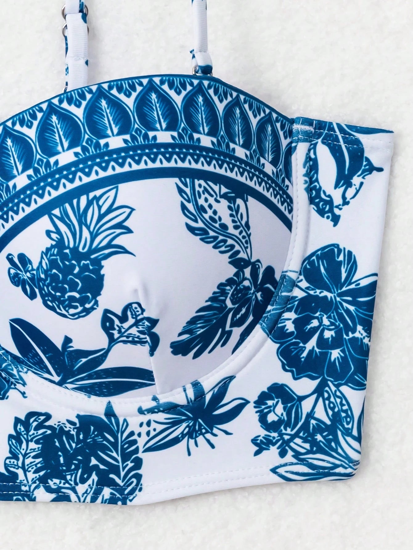 Saída de Praia Fabi Conjunto de Maiô Bikini com arame 