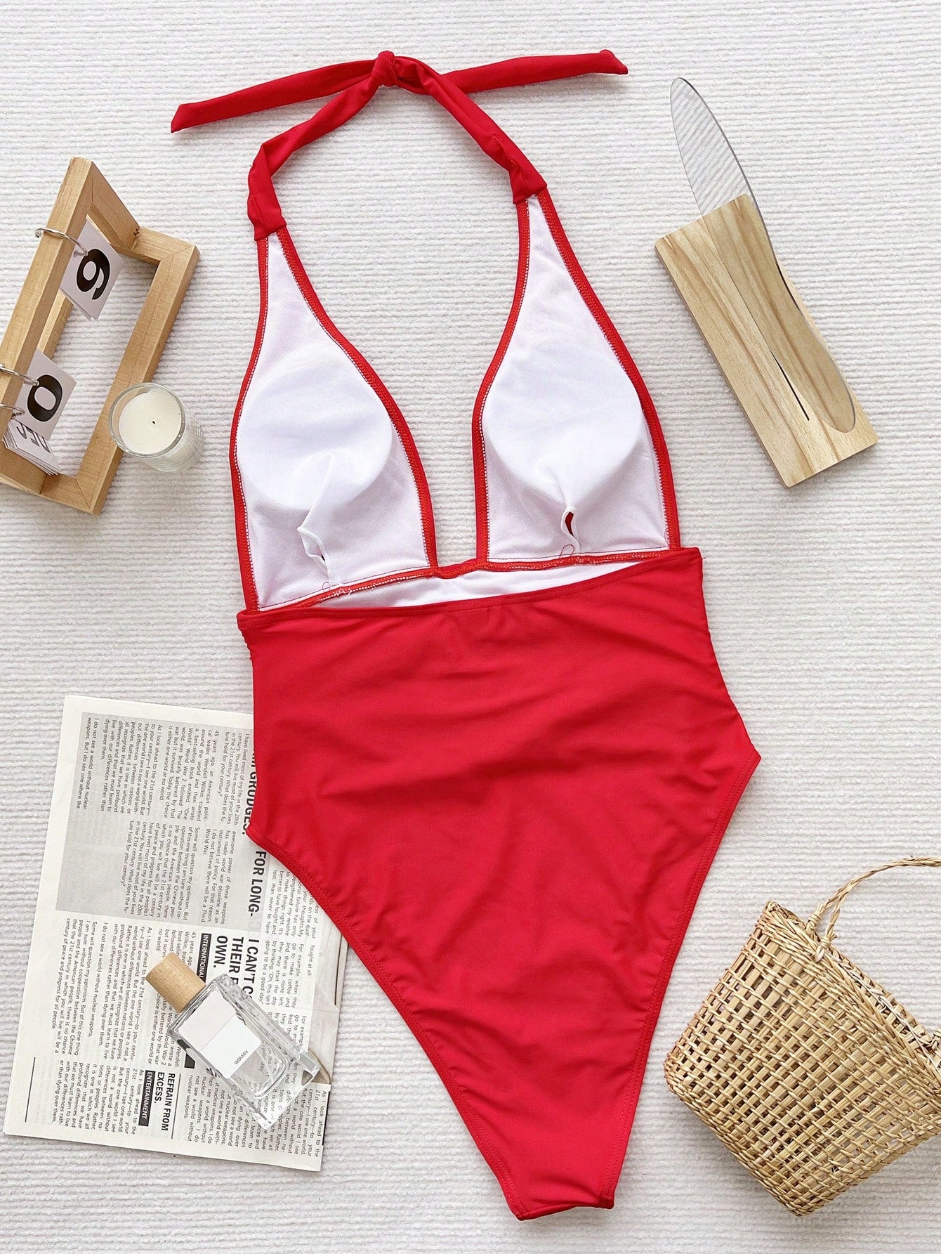  Maiô Camila Listrado Sem Mangas 