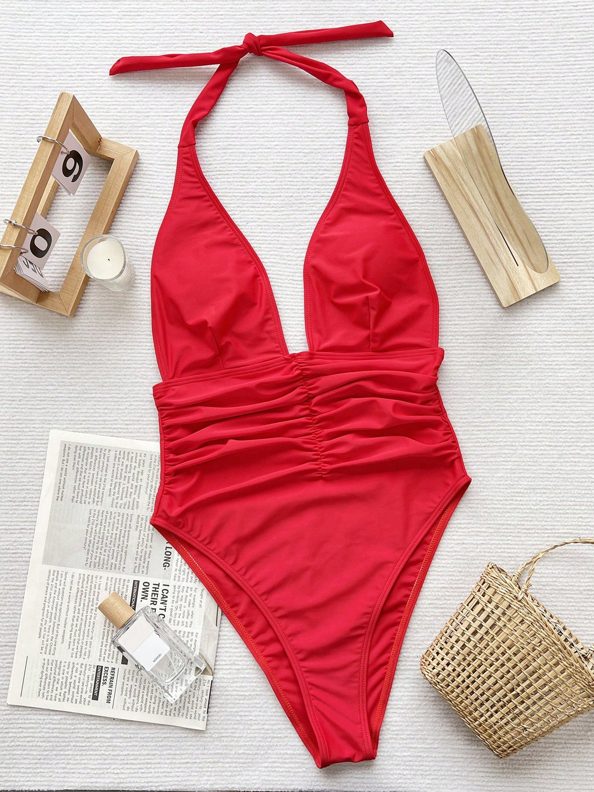  Maiô Camila Listrado Sem Mangas 