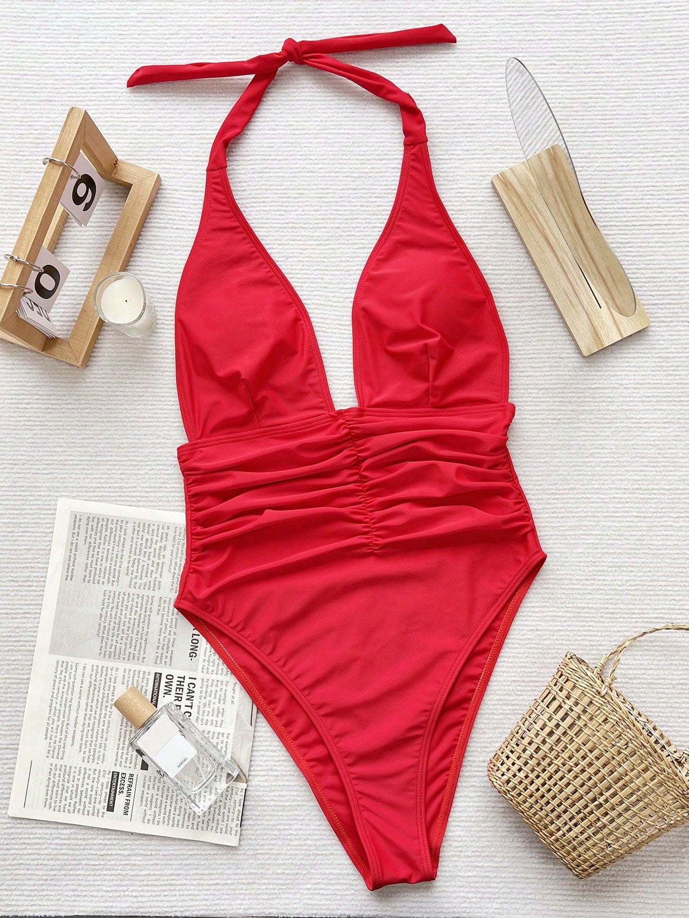  Maiô Camila Listrado Sem Mangas 