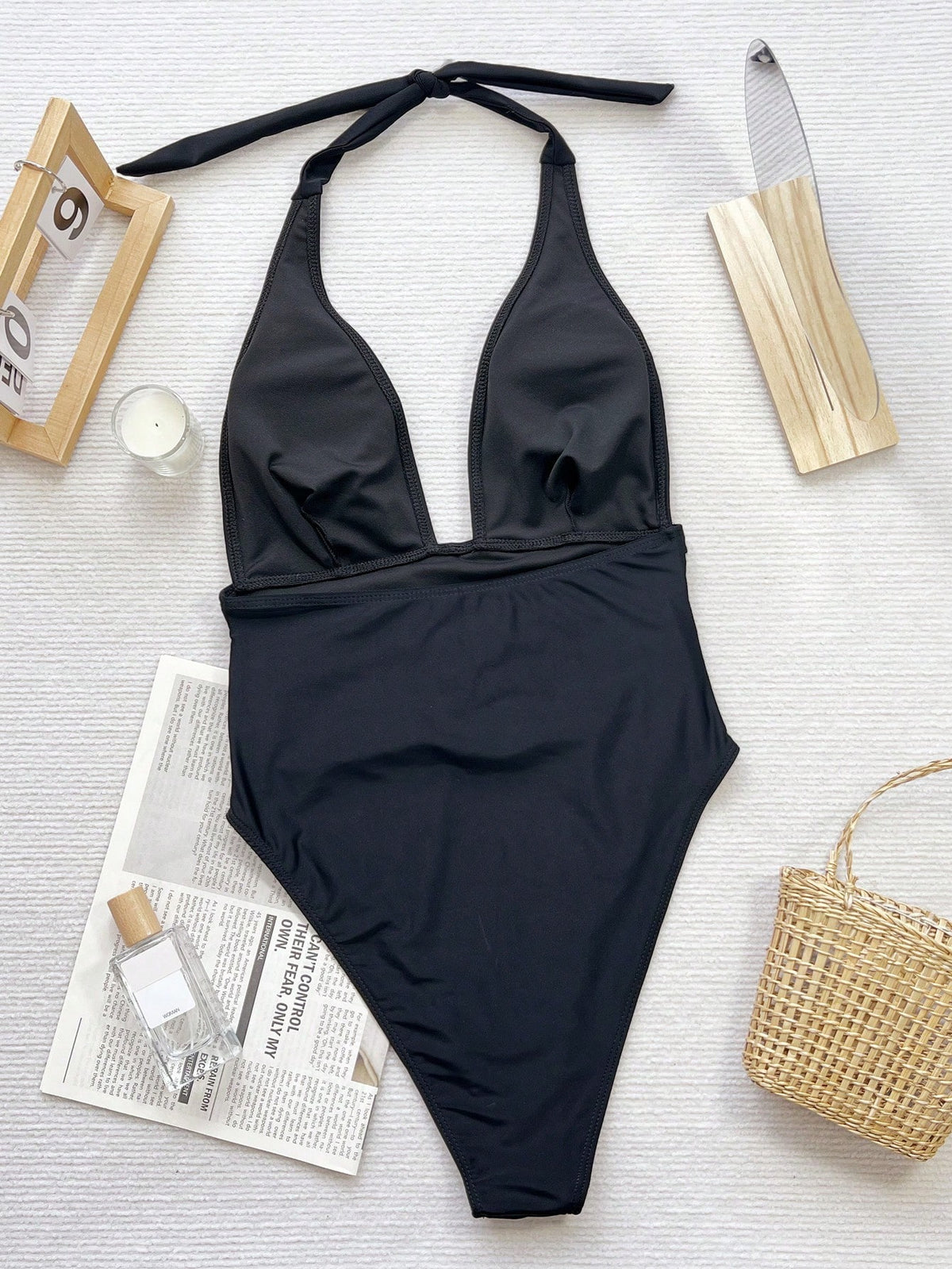  Maiô Camila Listrado Sem Mangas 