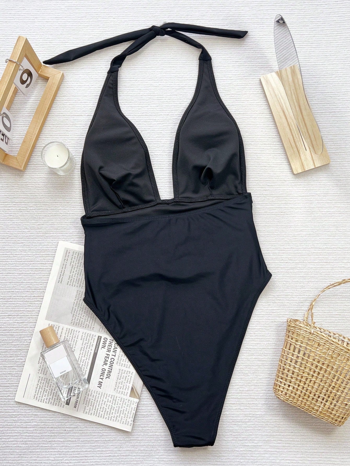  Maiô Camila Listrado Sem Mangas 