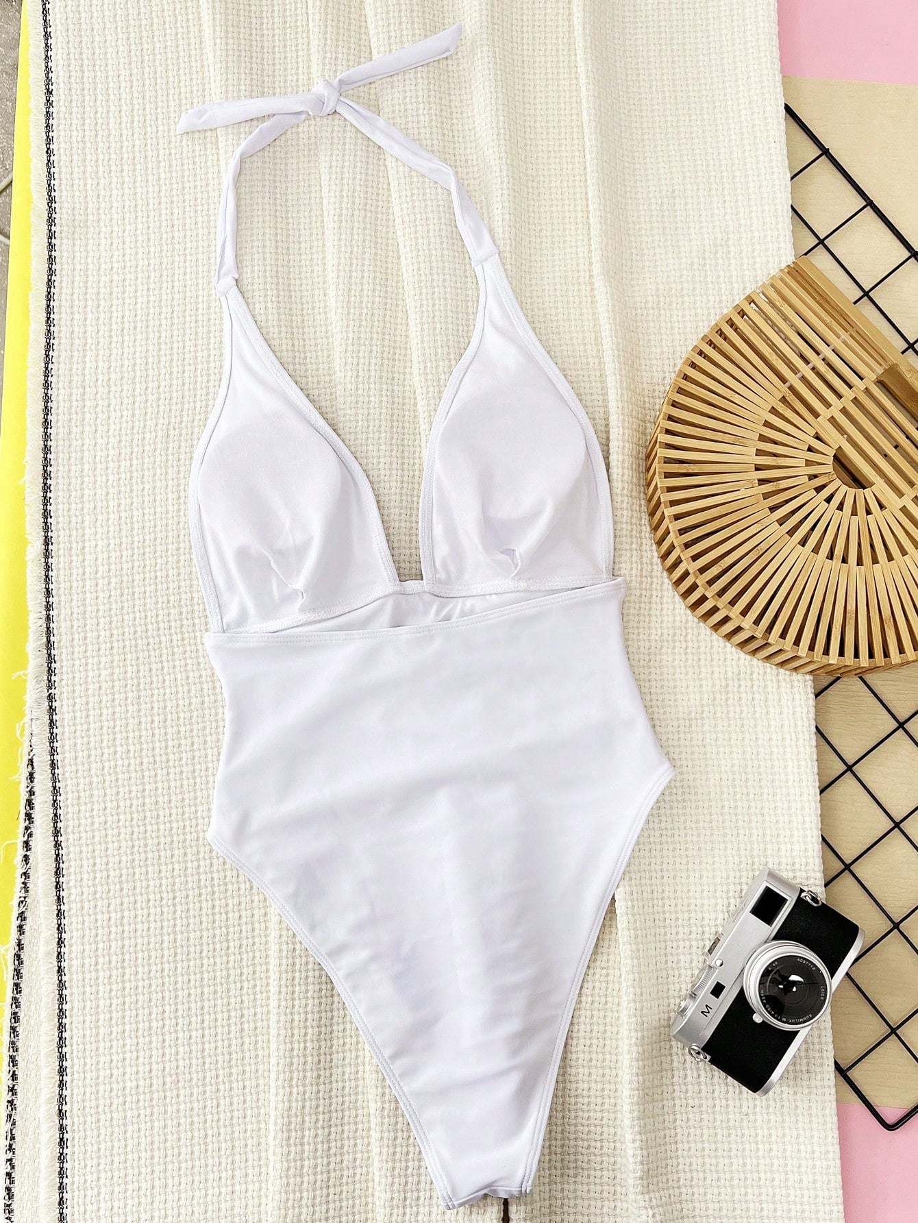  Maiô Camila Listrado Sem Mangas 