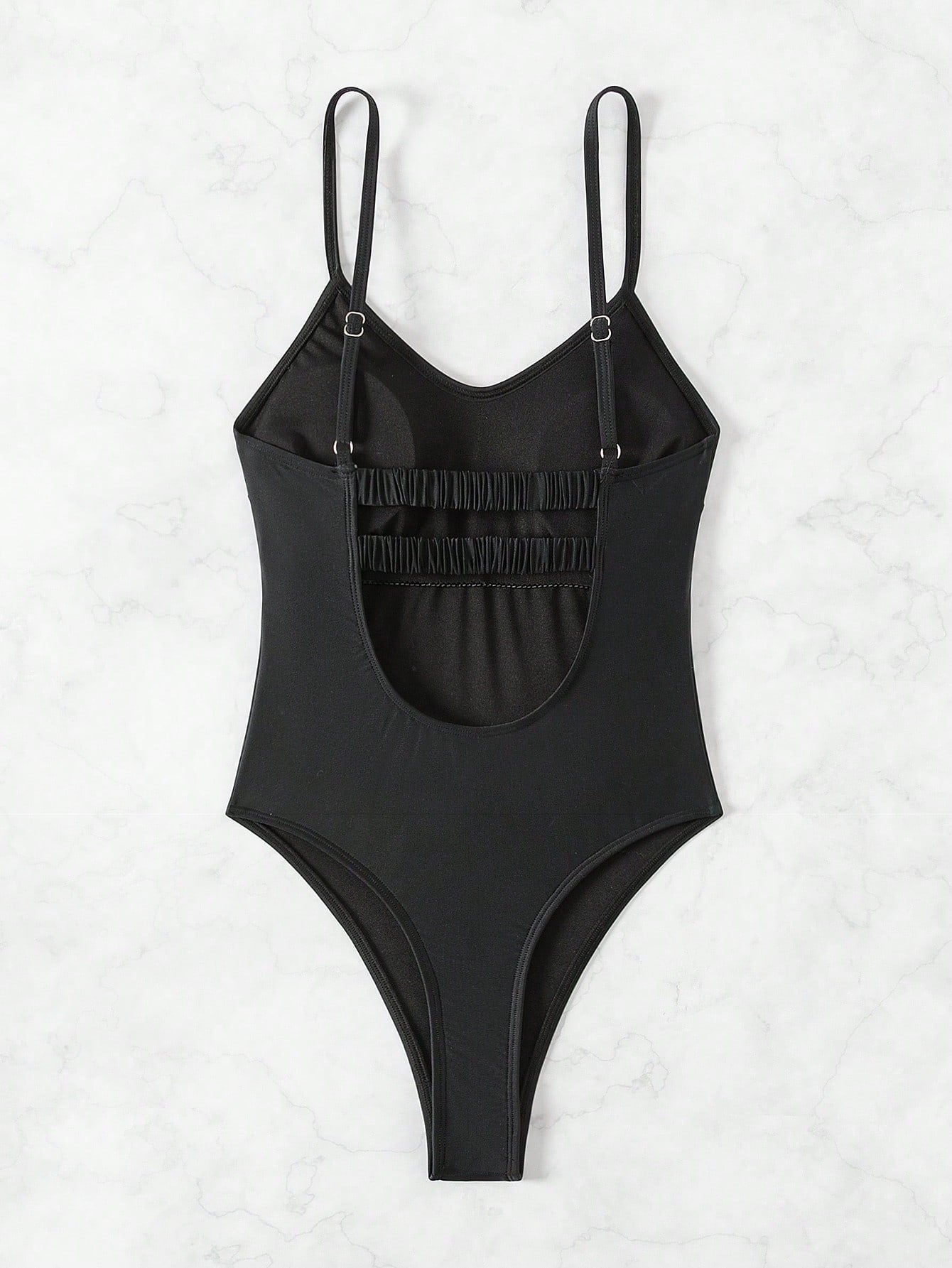  Maiô Feminino Mariana Monobloco Recortado nas Costas, Verão