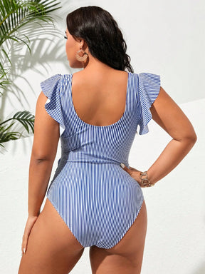 Maiô Feminino Plus Size Navie