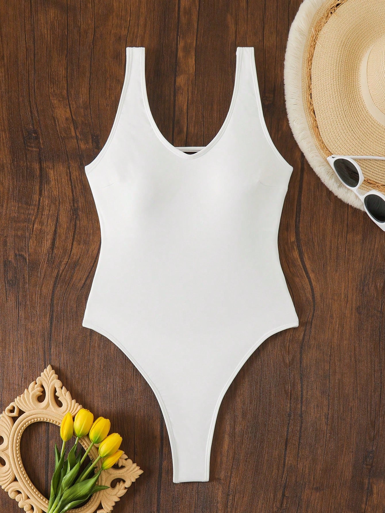  Maiô Feminino Heli  Costas Abertas 