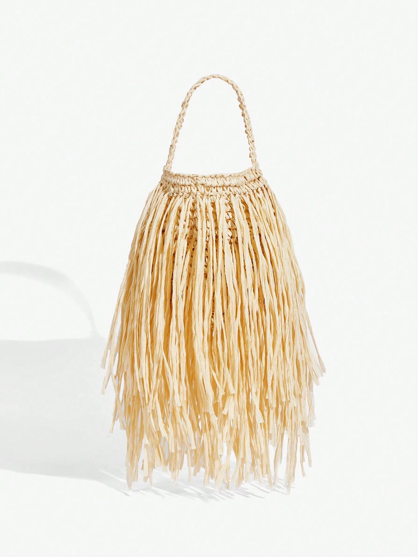  Bolsas de Alça Superior para Simples, Elegante, Versátil, Palha