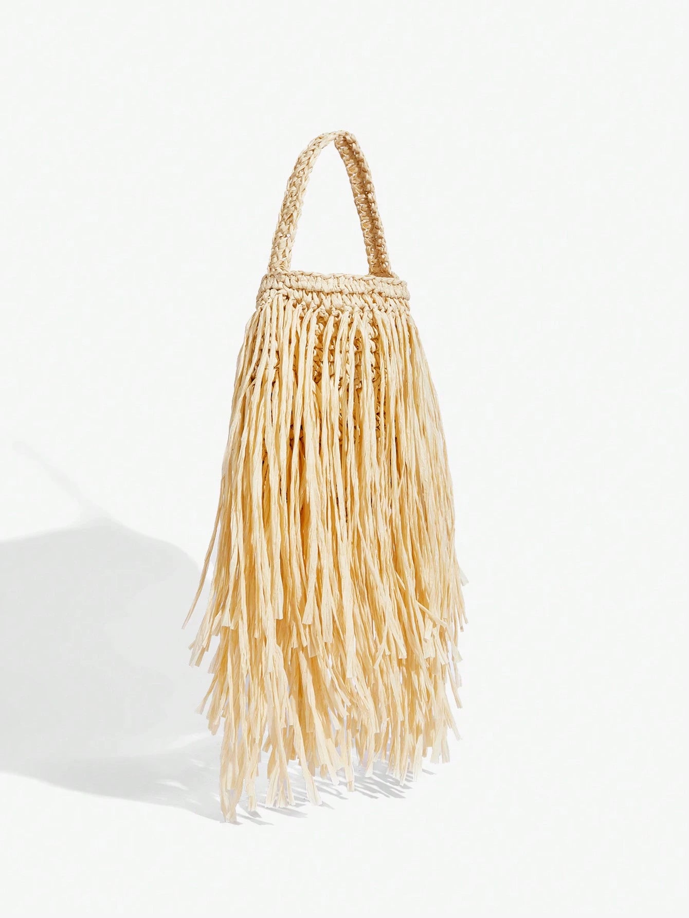  Bolsas de Alça Superior para Simples, Elegante, Versátil, Palha