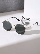  Óculos de Sol Feminino Mavi com Proteção UV de Moldura Geométrica 