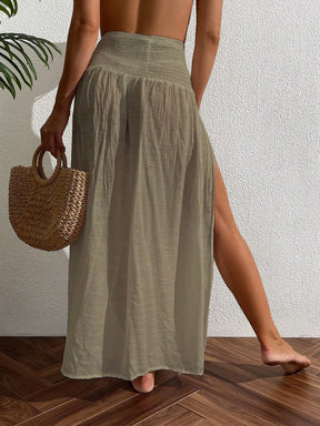  Saia de cobertura Alice coxa dividida