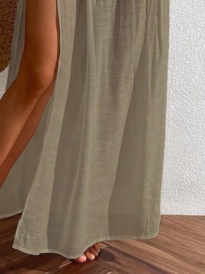  Saia de cobertura Alice coxa dividida