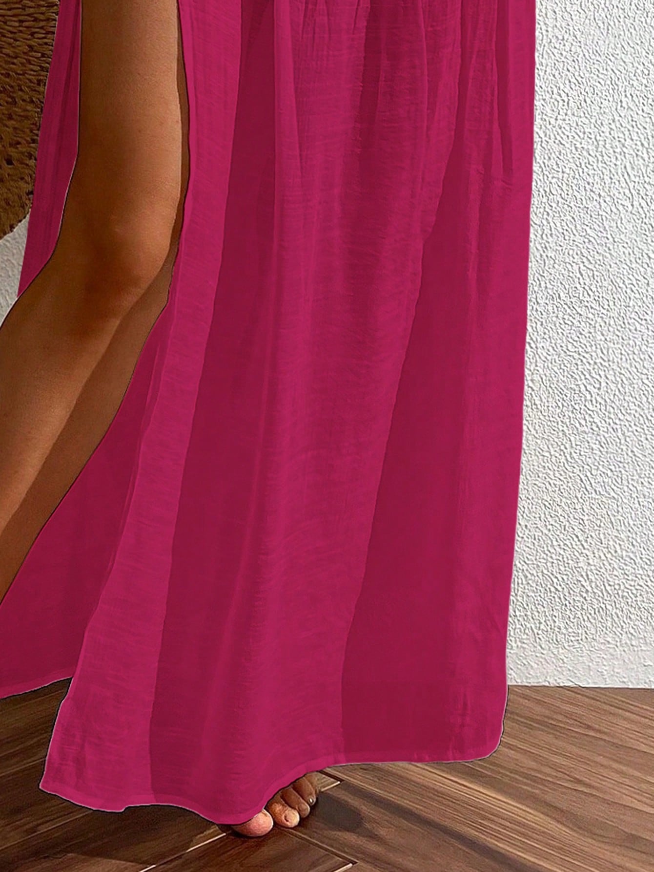  Saia de cobertura Alice coxa dividida