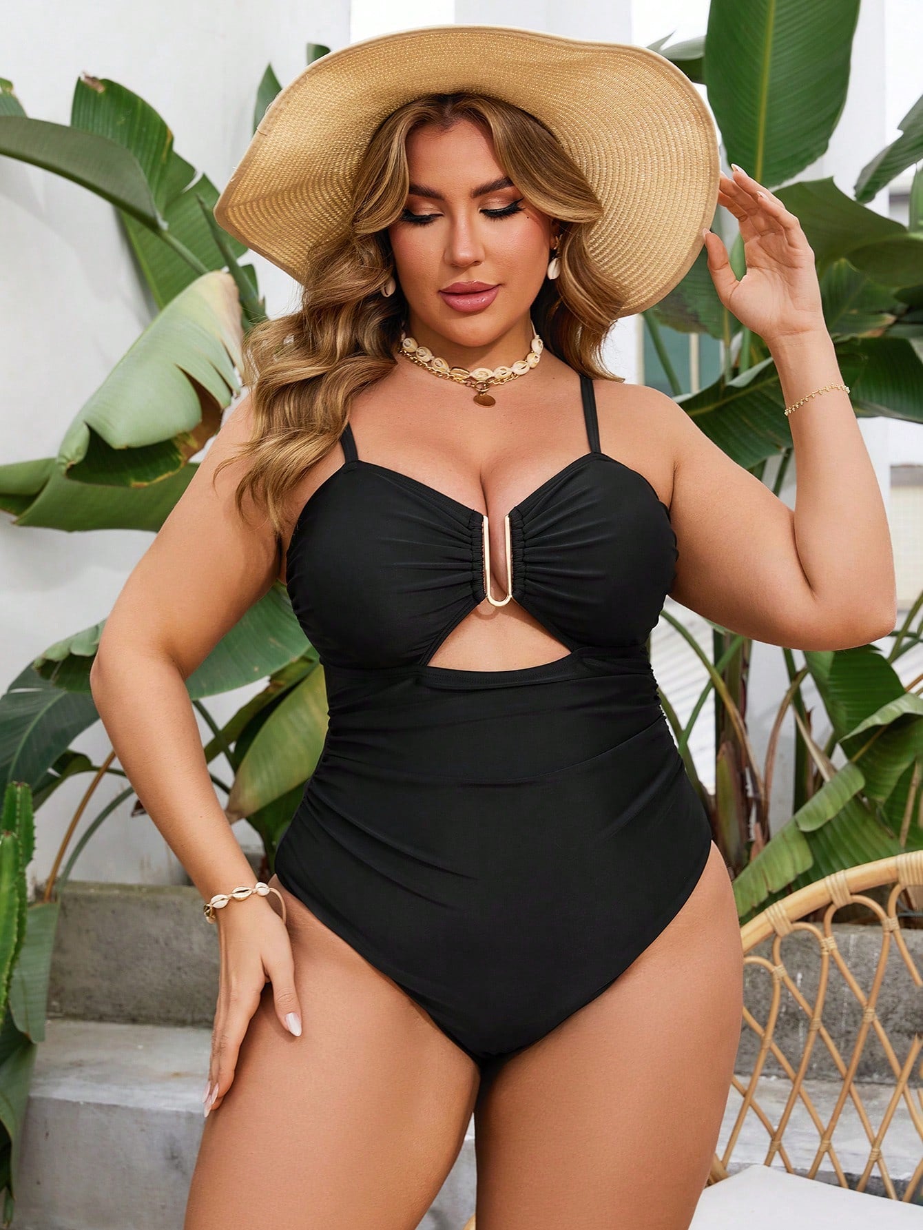 Maiô Feminino Plus Size Karlie