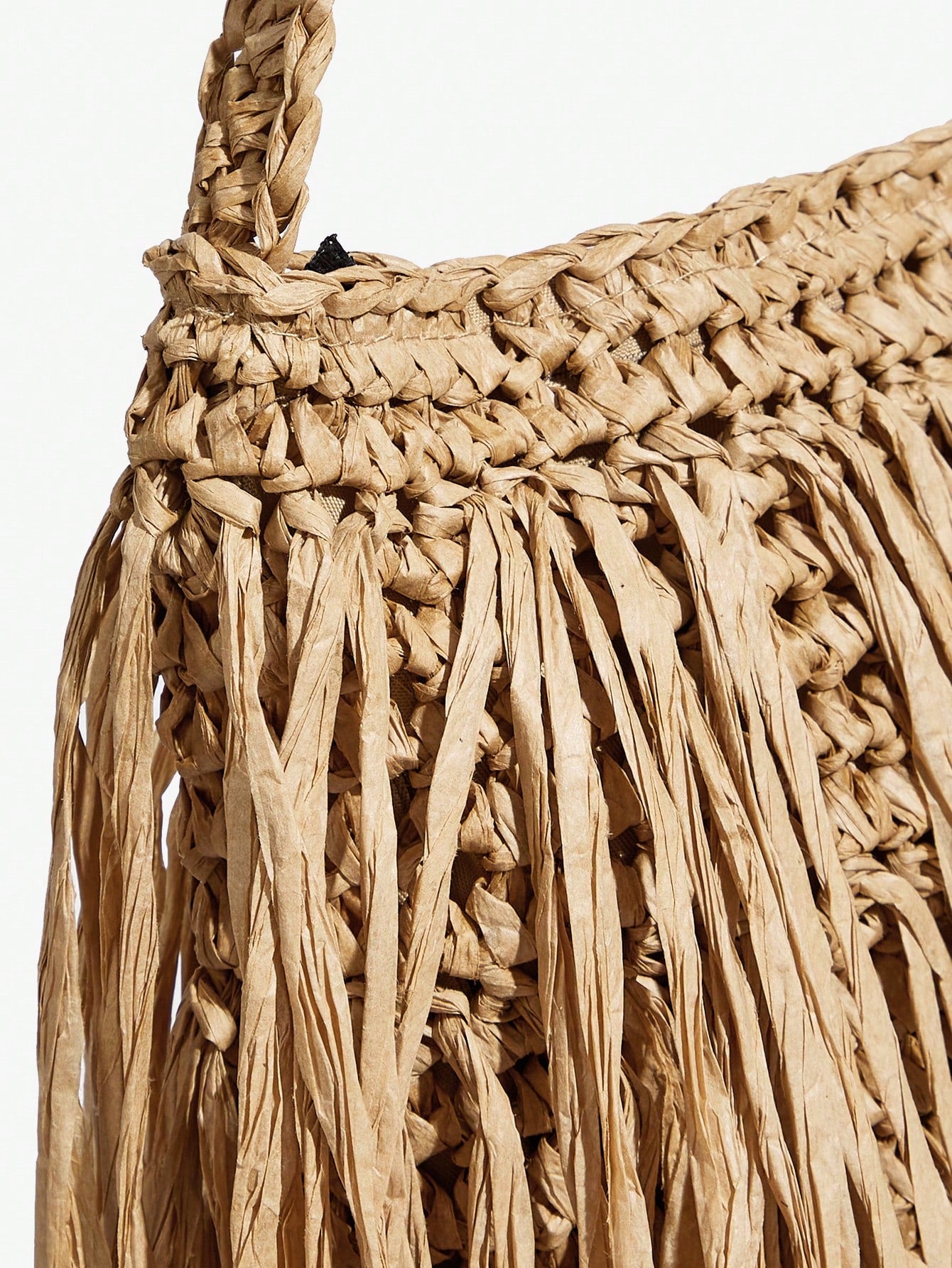  Bolsas de Alça Superior para Simples, Elegante, Versátil, Palha