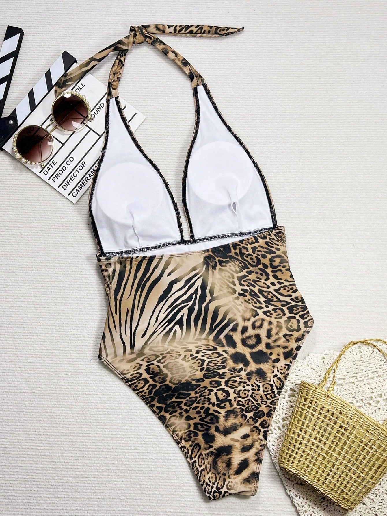  Maiô Camila Listrado Sem Mangas 