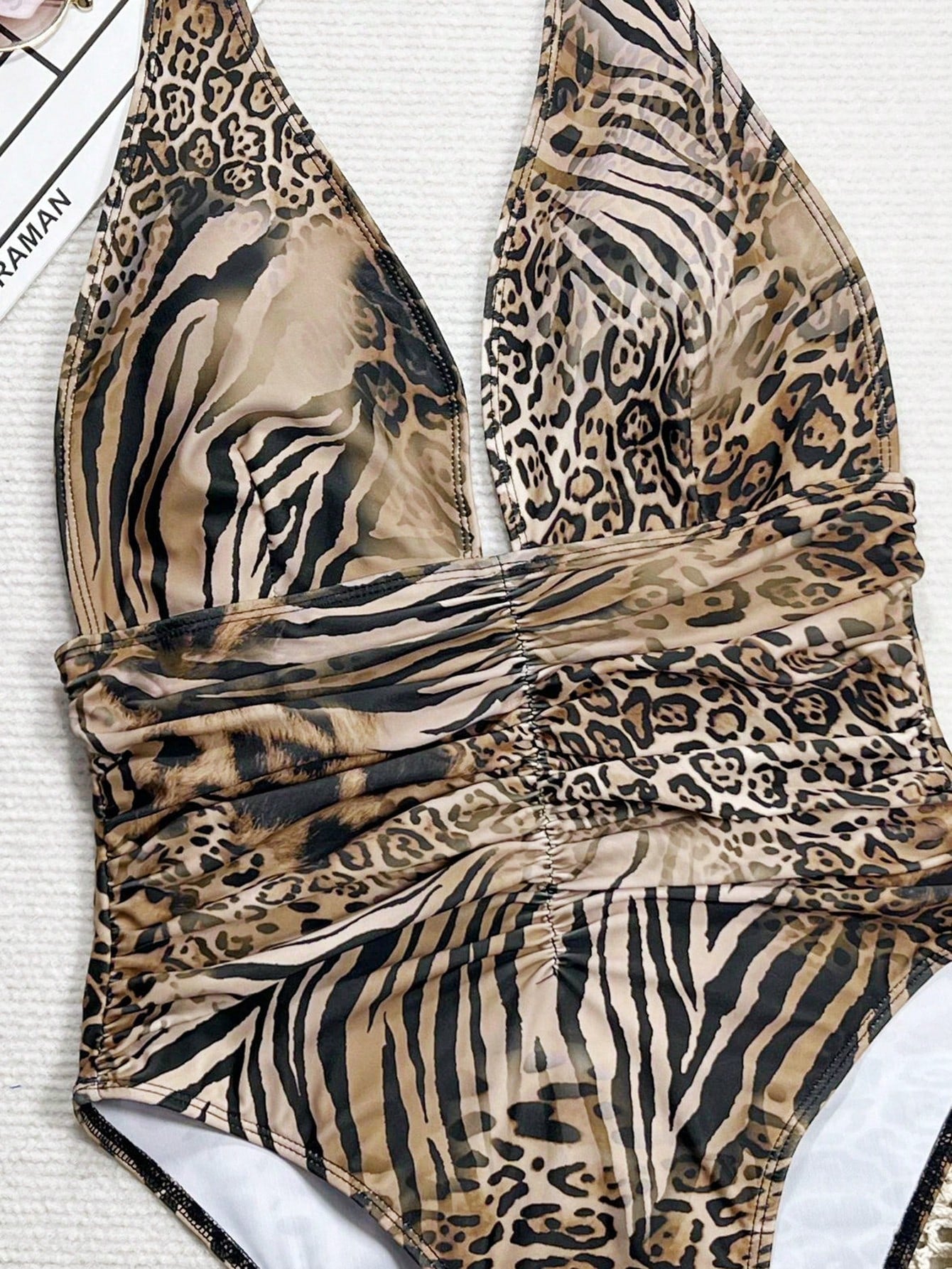  Maiô Camila Listrado Sem Mangas 