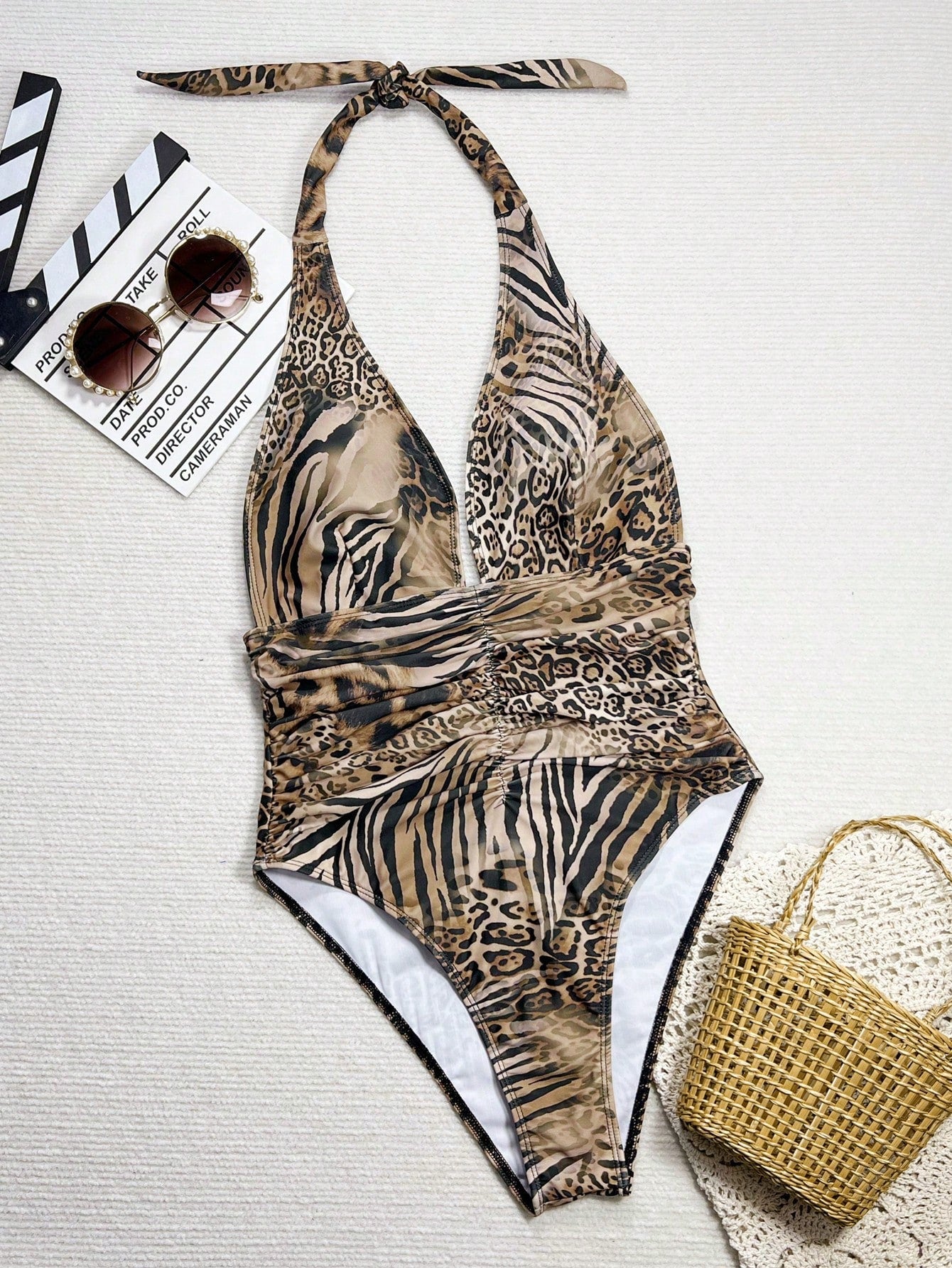  Maiô Camila Listrado Sem Mangas 