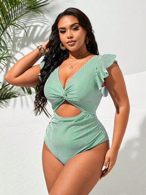 Maiô Feminino Plus Size Navie