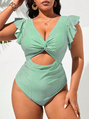 Maiô Feminino Plus Size Navie