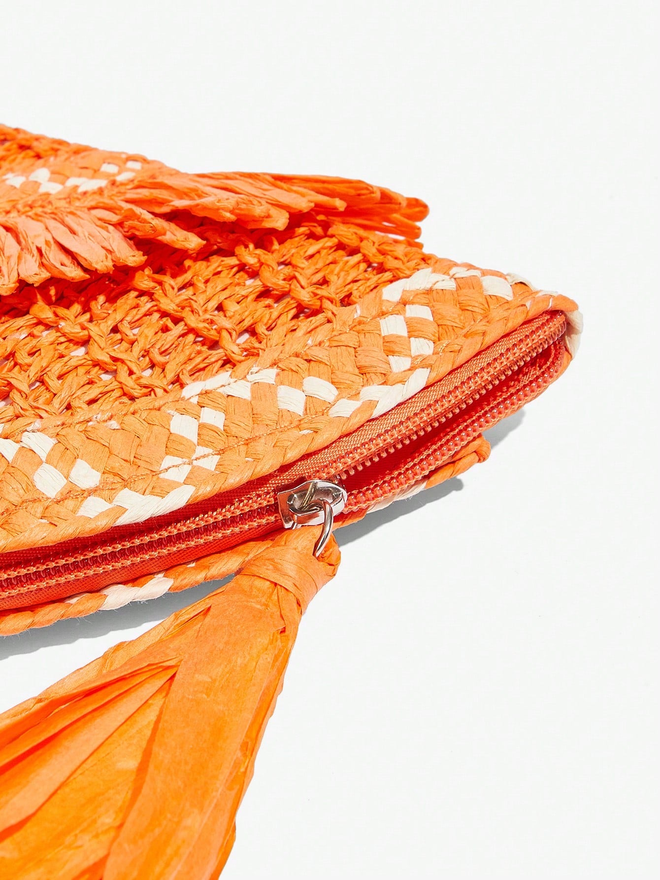 Bolsa de Embreagem Estilo Boho Feminina com Desenho de Franjas