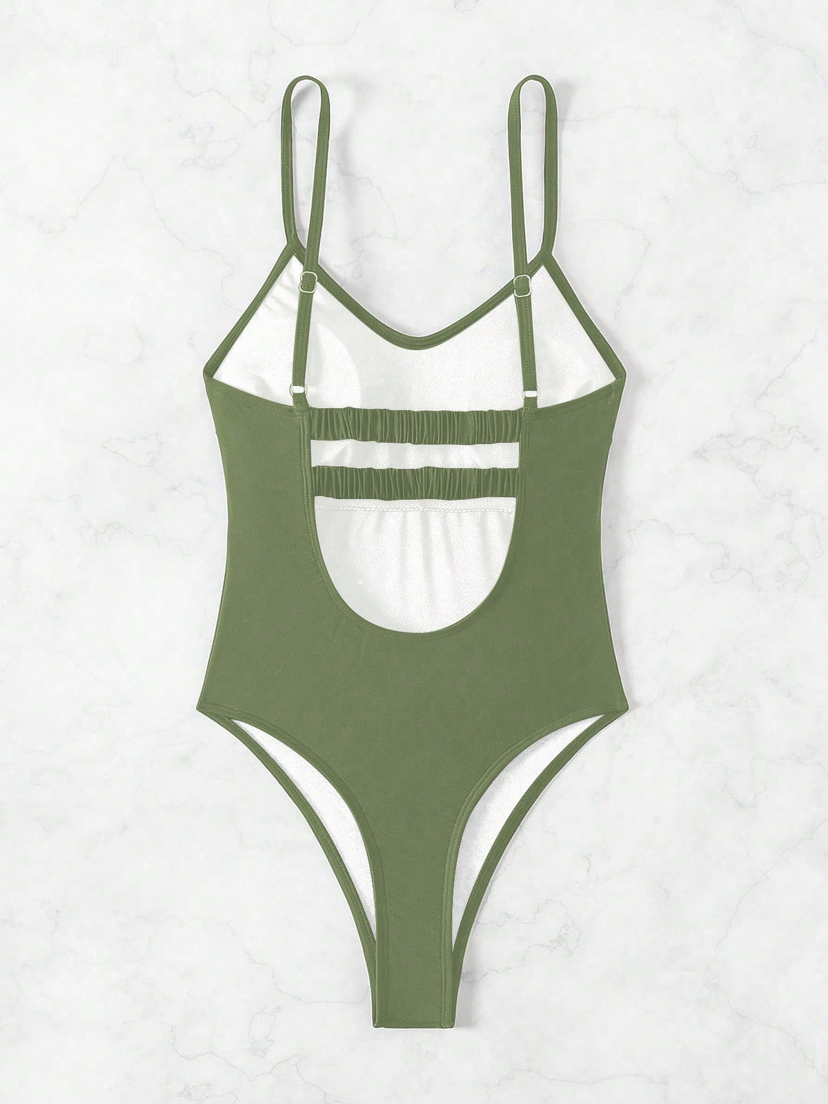  Maiô Feminino Mariana Monobloco Recortado nas Costas, Verão