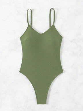  Maiô Feminino Mariana Monobloco Recortado nas Costas, Verão