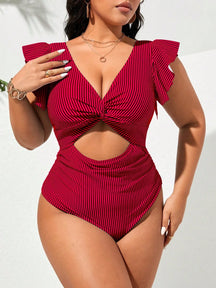 Maiô Feminino Plus Size Navie