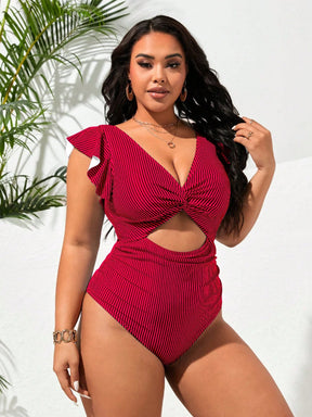 Maiô Feminino Plus Size Navie