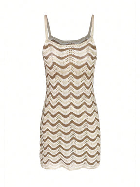 Saída de Praia Vestido Camiseta Mini Transparente Sexy com Recortes Vazados