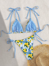  Conjunto Biquinis Feminino Vitória com Estampa 