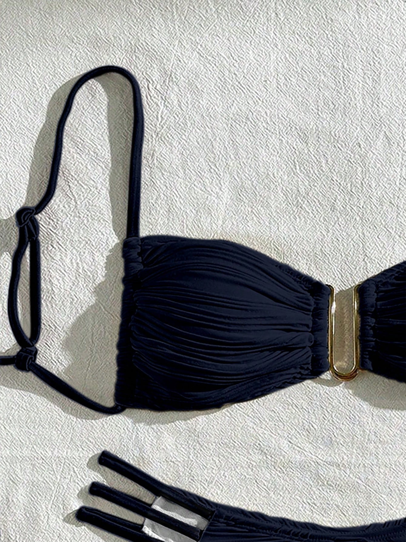  Conjunto de Maiô Bikini Nicole Sensual com Franzidos de 