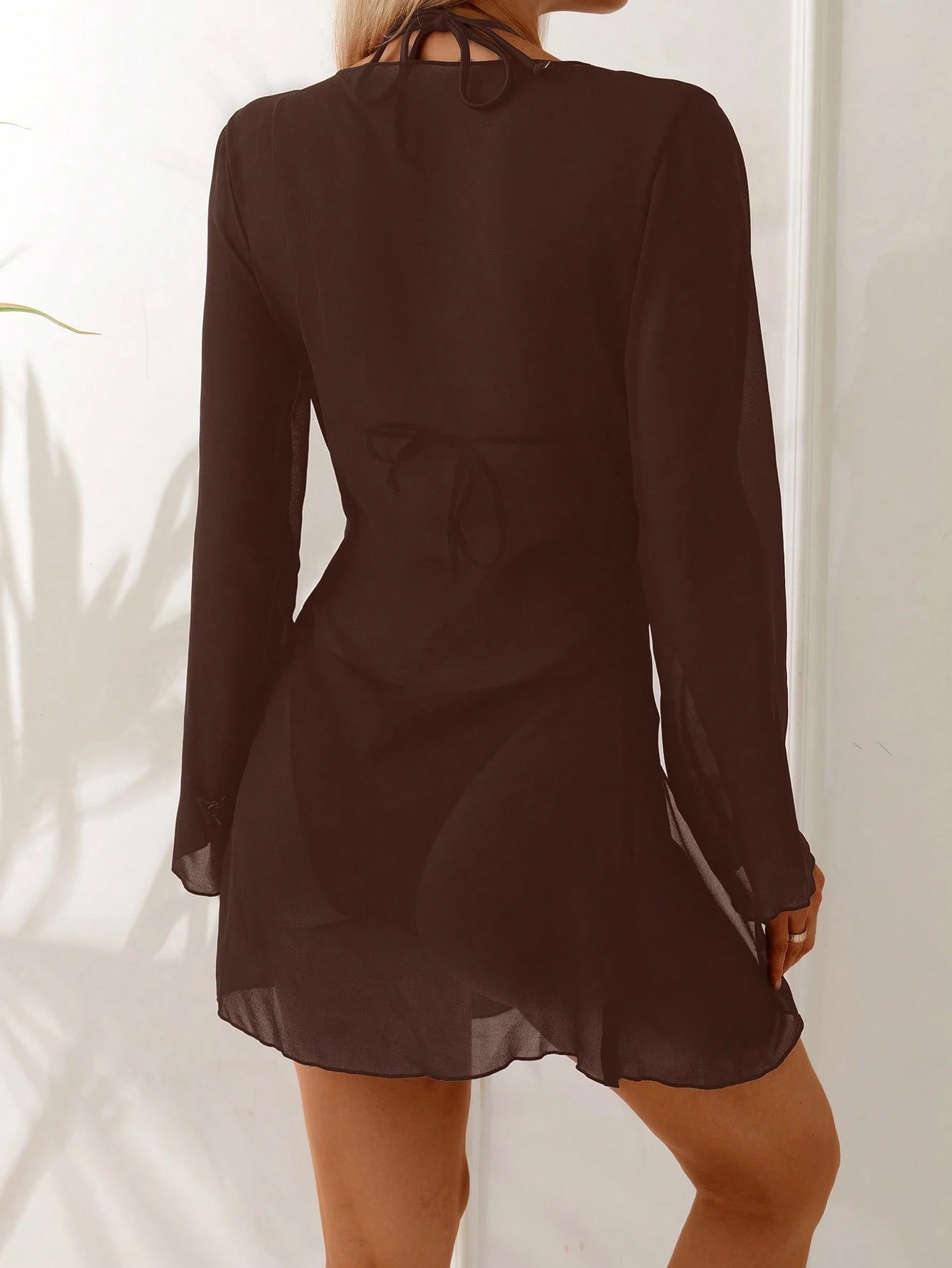 Saída de Praia Basics Kimono de Proteção Solar