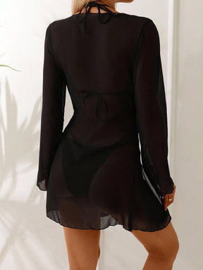 Saída de Praia Basics Kimono de Proteção Solar