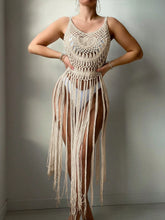 Saida de praia de crochê Helia