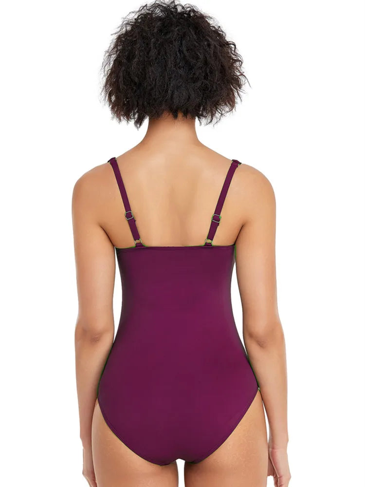 Roupa de banho sexy monokini para mulheres, maiô de uma peça, roupa de praia, roupa de banho preta, 2022