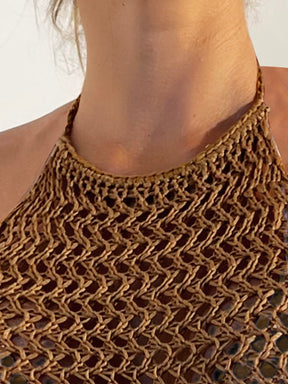 Saída de Praia de Crochê Anne